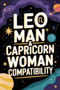 Leo Man Capricorn Woman Compatibility: A Friendly Guide - PERSONALITY