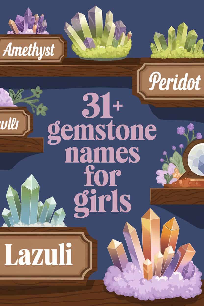 Names With Rhinestone 31+ Stunning Gemstone Names for Girls - PERSONALITY UNLEASHED